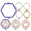 Hexagon Embroidery Hoops Cross Stitch Frame DIY Sewing Tool for DIY Sewing Craft tapestrymarket