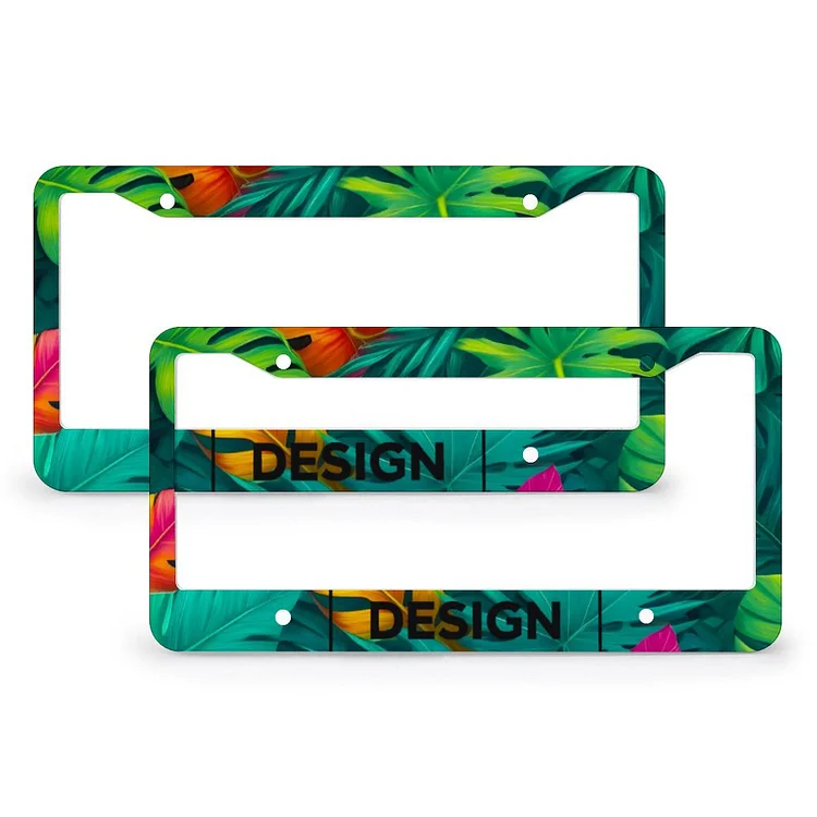 Personalized Design License Plate Frame