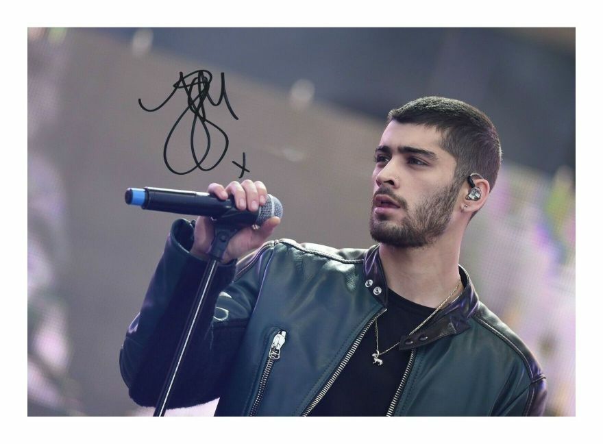 ZAYN MALIK AUTOGRAPH SIGNED PP Photo Poster painting POSTER