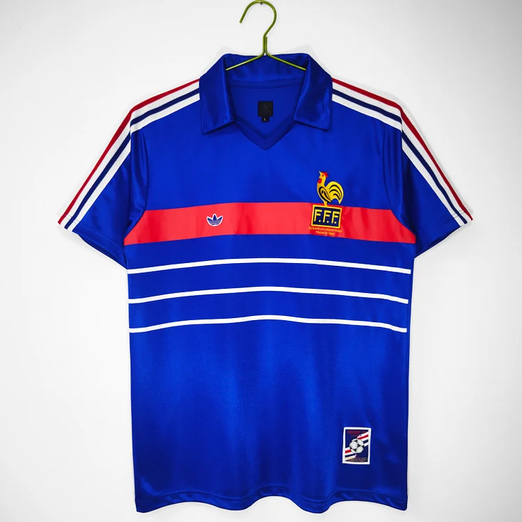 1984 France home retro jersey