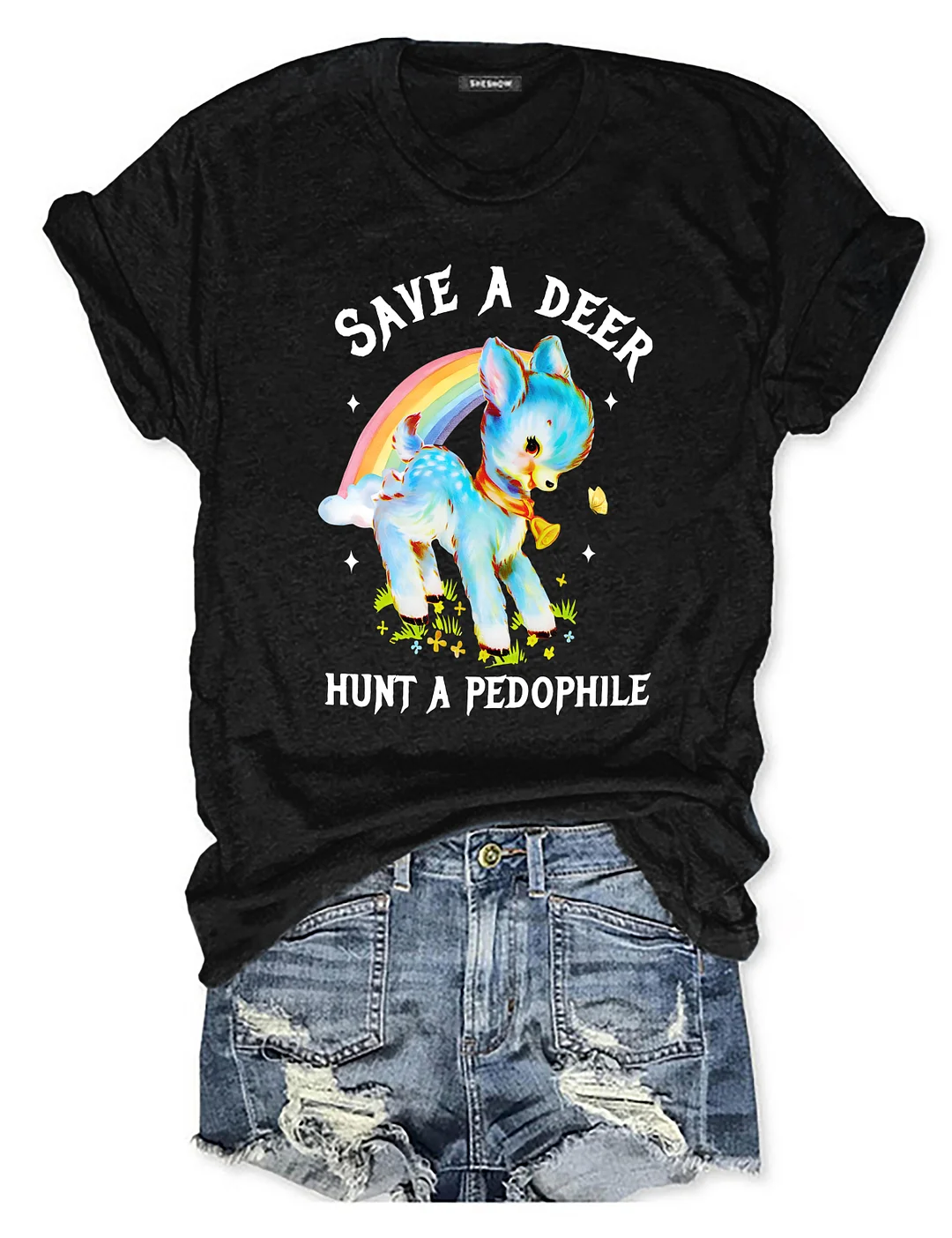 Save A Deer Hunt A Pedophile T-shirt