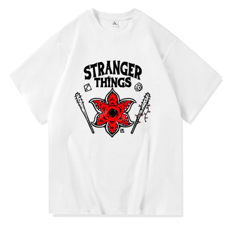  Unisex Stranger Things 4 Dustin Cotton T-shirt