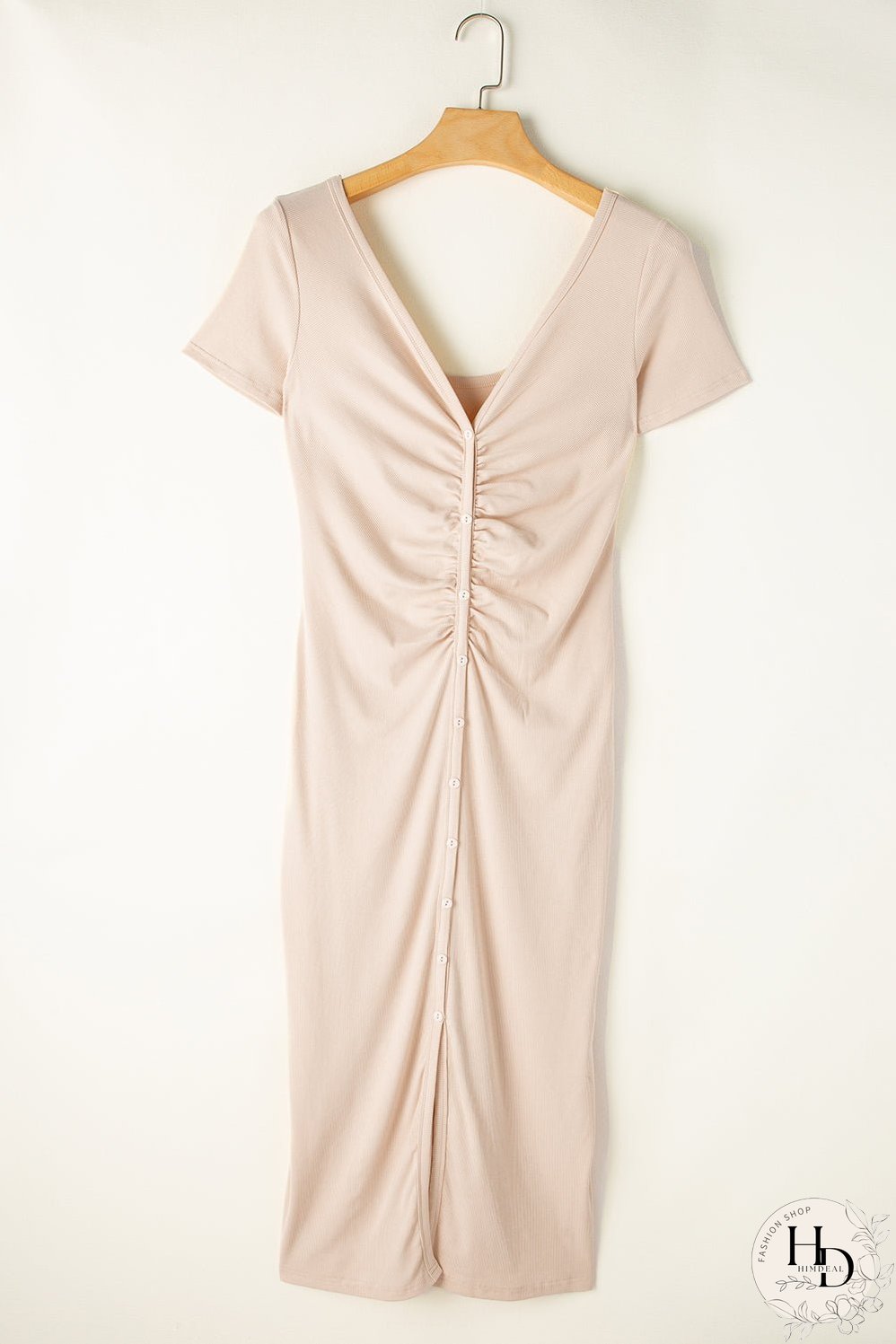 Stylish Long Sleeve Fitted Dress for Casual Wear