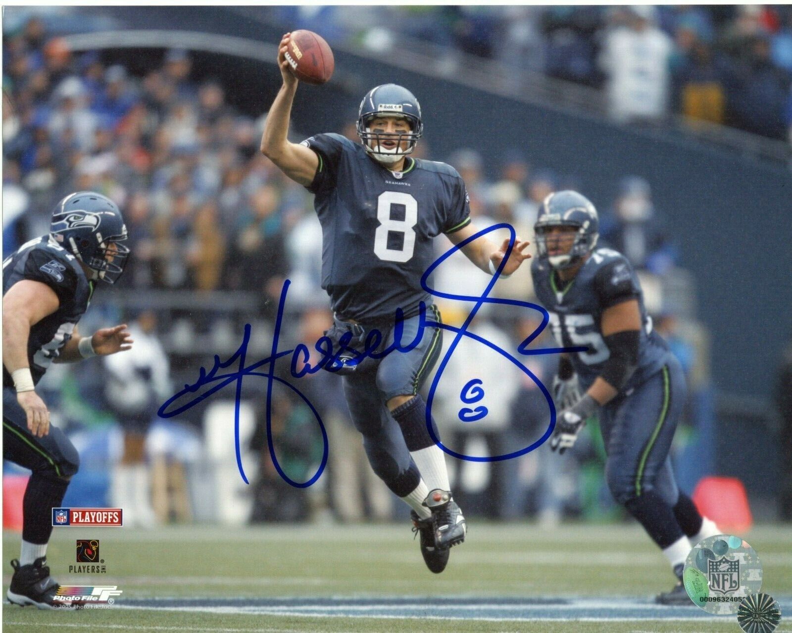 Matt Hasselbeck Seattle Seahawks Autographed Signed 8x10 Photo Poster painting CFS COA