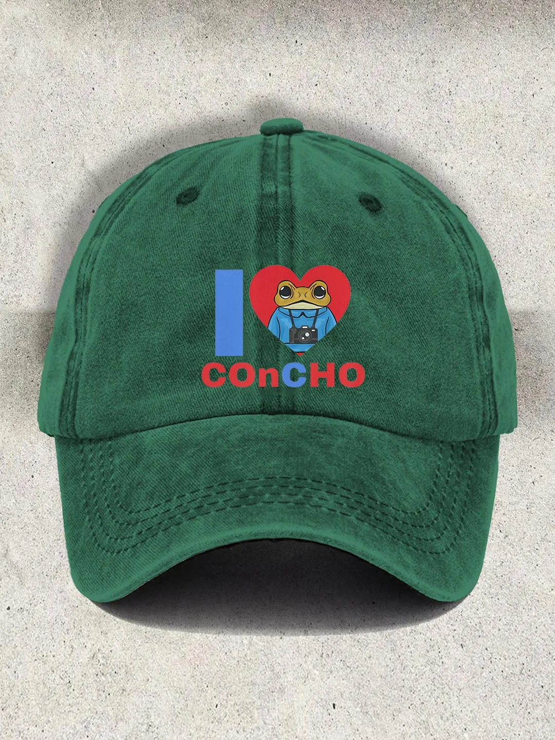 I love Concho Print Baseball Cap