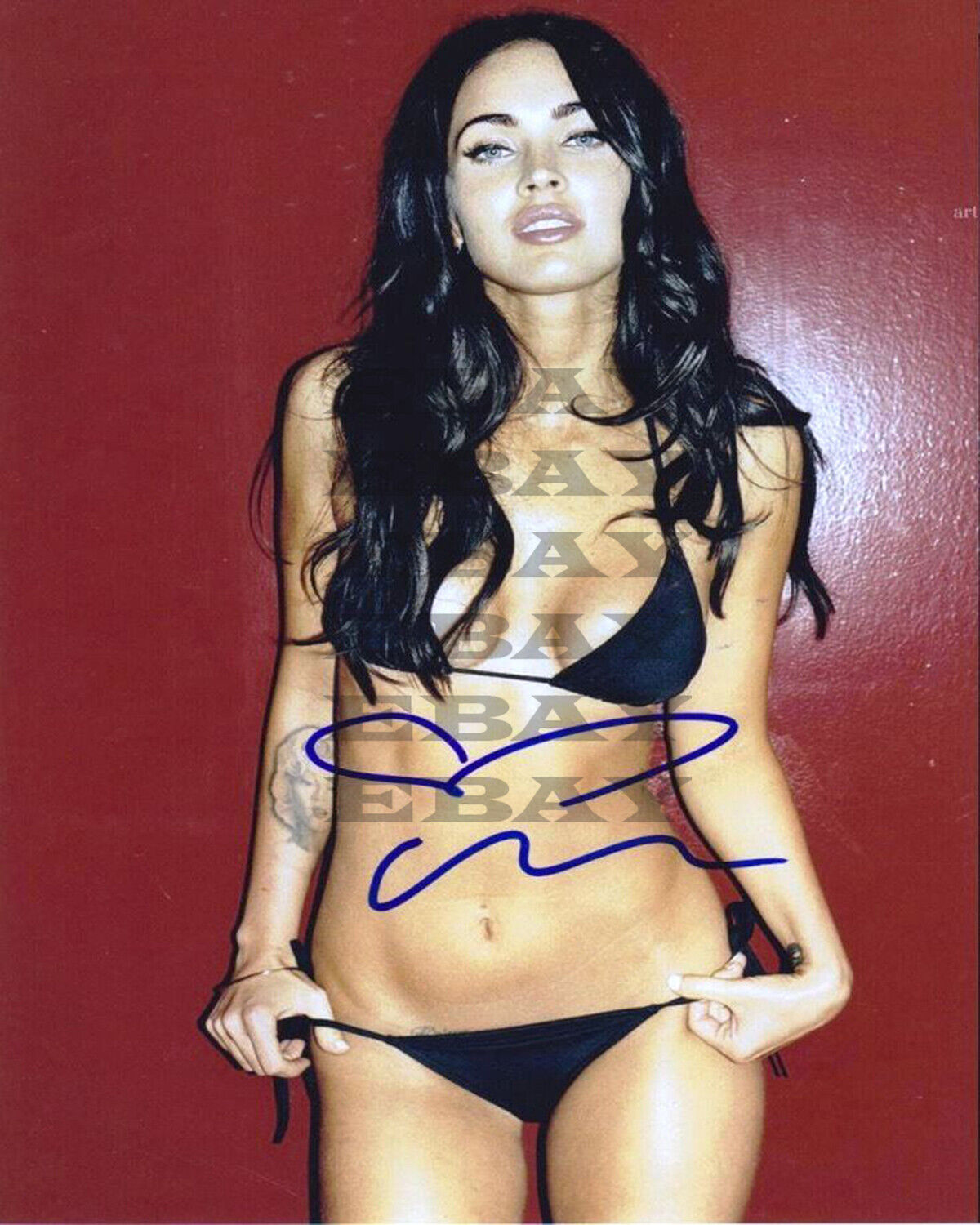 Megan Fox Autographed Signed 8x10 Photo Poster painting Reprint