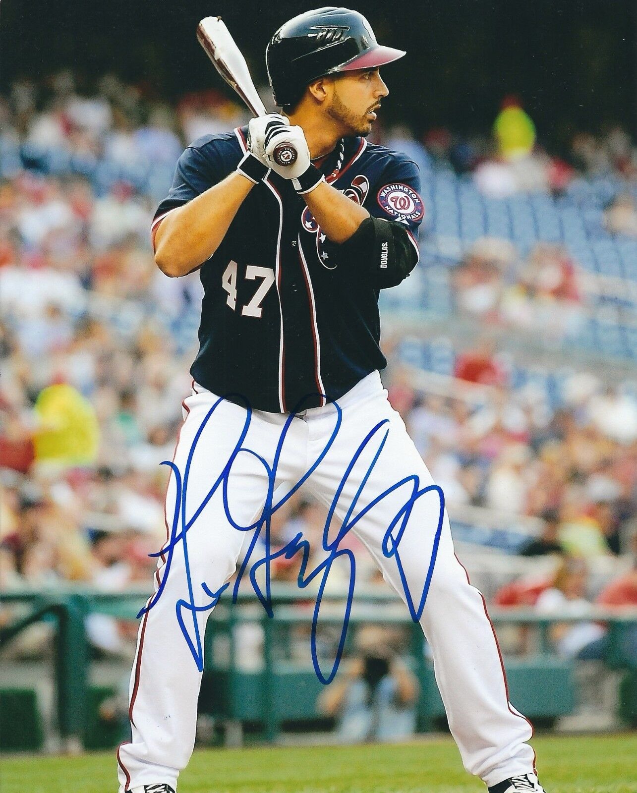 Autographed GIO GONZALEZ Washington Nationals 8x10 Photo Poster painting- COA