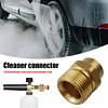 1/4 Inch F-M22 Brass Washer Adapter Quick Connection Foam Nozzle Brass Connector