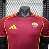 Joyfball 2025/2026 Player Version Roma Home Football Jersey 1:1 Thai Quality（The player version jersey is a bit tight, please pay attention to the size selection）