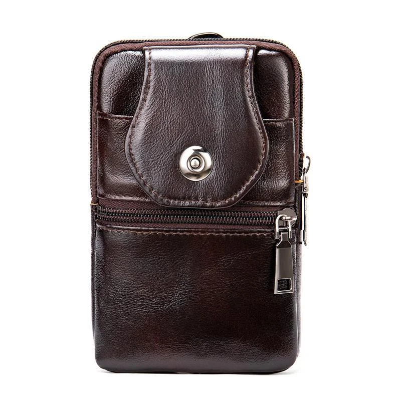 Mens Outdoor Casual Vintage Durable Casual Belt Bags