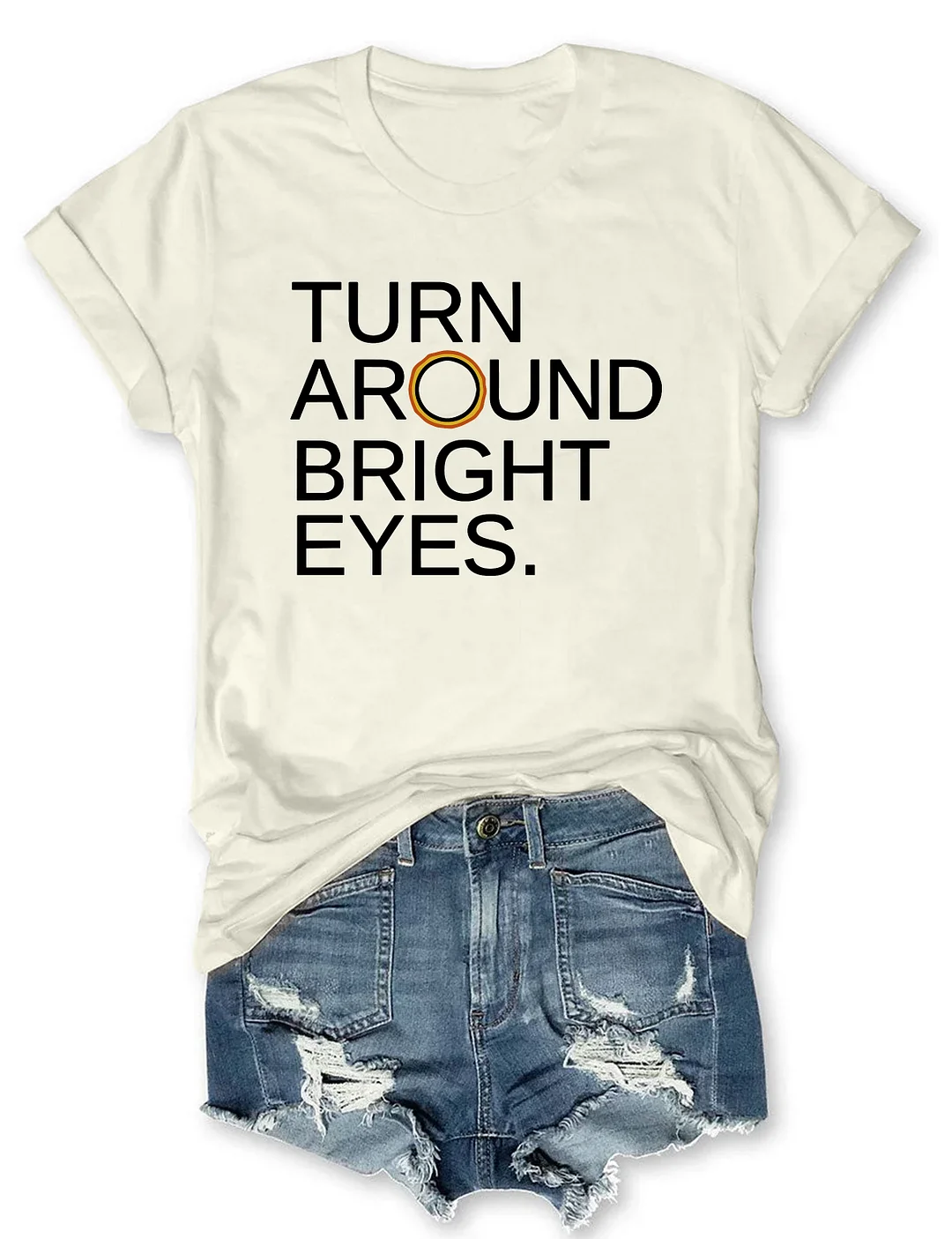 Turn Around Bright Eyes This Totality Rocks T-shirt