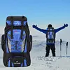 80L Climbing Backpack Large Capacity Unisex Trekking Backpack Travel Accessories