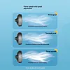 USB Powered Car Fan Vent Clip Car Cooling Fan 3 Speeds Quiet Brushless Motor 360 Rotatable for Sedan SUV RV Pickup Truck Van