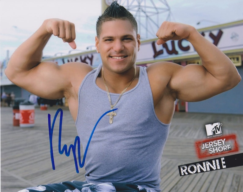 Ronnie Ortiz-Magro Signed Autographed Jersey Shore