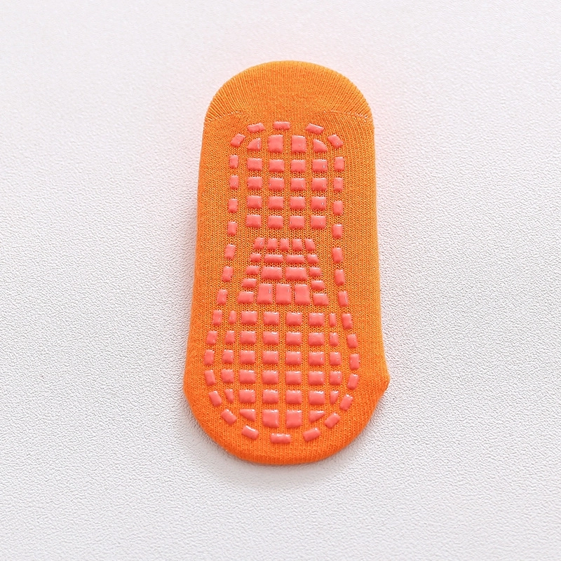 10 Pieces Children’S Anti-Slip Socks Solid Color Early Education Floor Socks Baby Toddler Socks Dispensing Thin Yoga Solid Color Socks Origin Supply