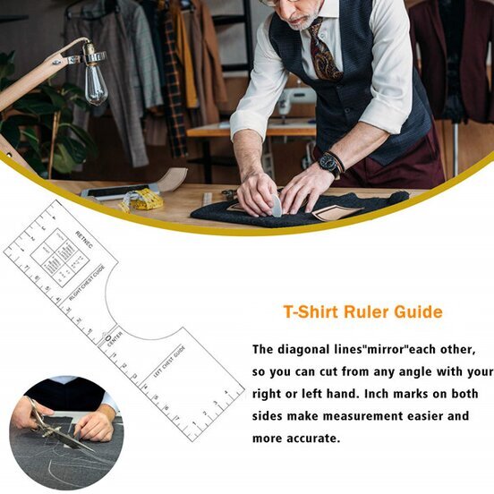 T-Shirt Ruler Guide