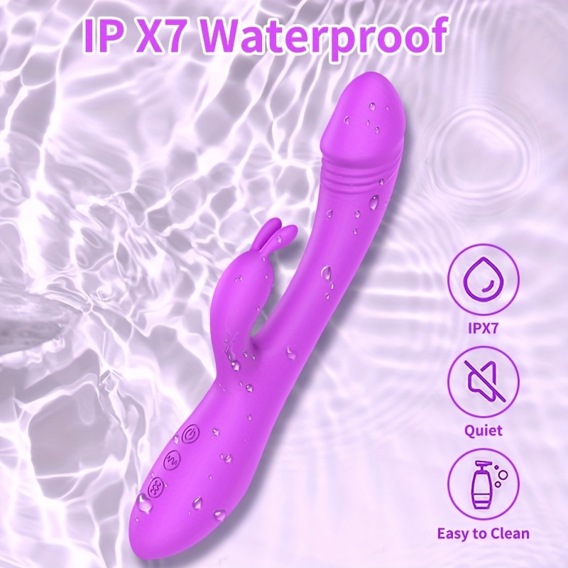 Rose G Spot Rabbit Vibrator, 9 Powerful Vibrations