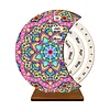 Diamond Painting Calendar Ornaments Wooden Rotating Calendar Desk Decor Kit