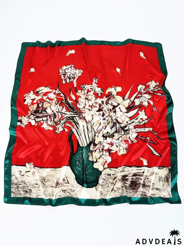 Flower Print Bandana