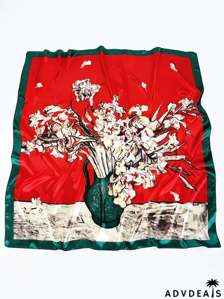 Flower Print Bandana