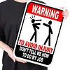 Warning To Invoid Injury Dont Tell Me How To Do My Job - Vintage Metal Signs - 20*30cm/30*40cm - Warning