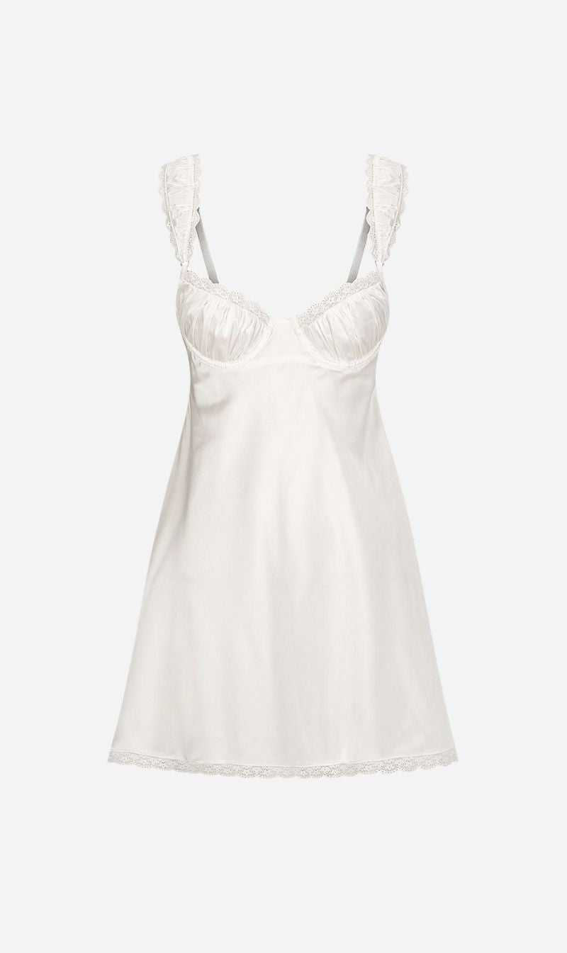 Kat the Label | Celeste Slip - Ivory