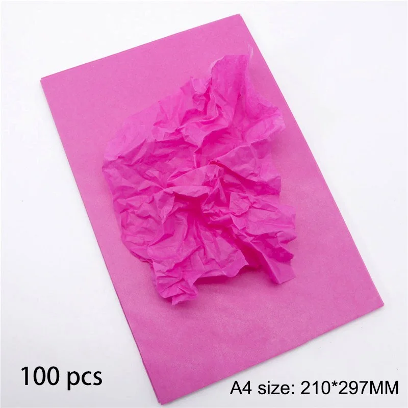 Athvotar A4/A5 Liner Tissue Paper for Clothing Shirt Shoes DIY Handmade Translucent Wine Wrapping Papers Gift Packaging