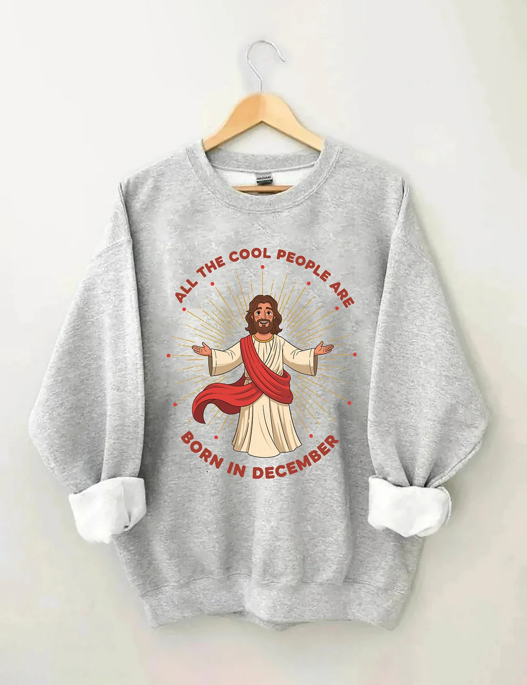 All The Cool People Are Born In December Sweatshirt