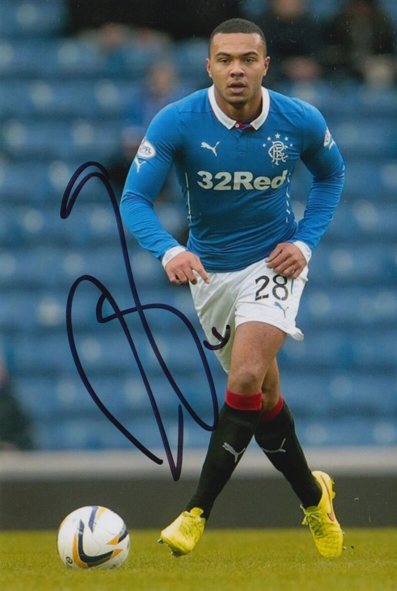 RANGERS HAND SIGNED REMIE STREETE 6X4 Photo Poster painting.