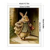 Rabbit-11CT Stamped Cross Stitch 40*50cm