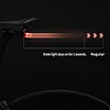 Bicycle taillight sensor smart brake light wireless remote control mountain bike road bike night riding light