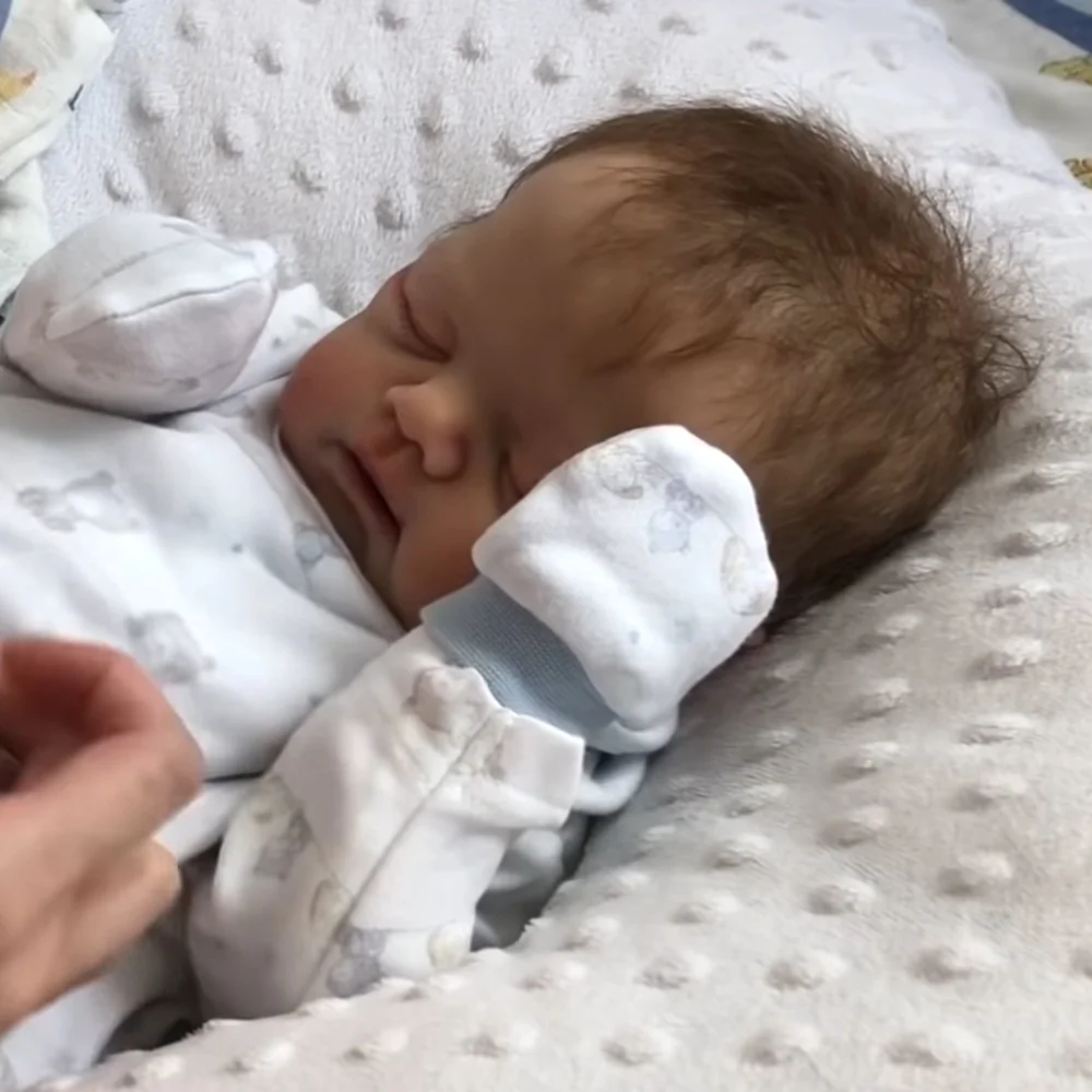 👍𝑻𝑶𝑷 𝑹𝑬𝑪𝑶𝑴𝑴𝑬𝑵𝑫🔥17'' Hivina Realistic Cute Reborn Baby Dollss