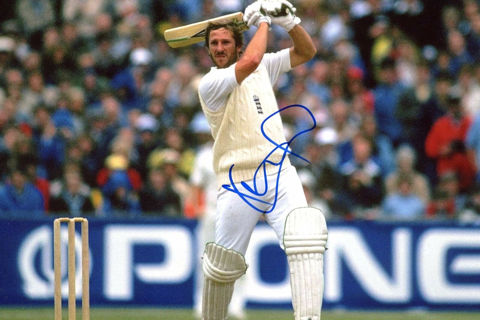 Ian Botham CRICKET autograph, In-Person signed Photo Poster painting