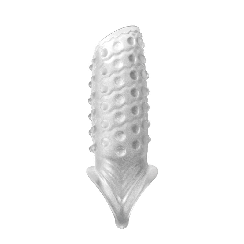 Reusable Silicone Penis Sleeve Glans Penis Enlarger Extender 