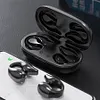 Casque d'&Eacute;coute &agrave; Conduction Osseuse Avec Clip d'Oreille Sans Fil