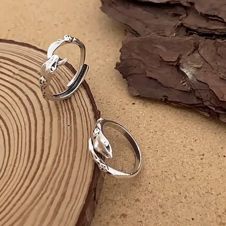 Two snake rings.