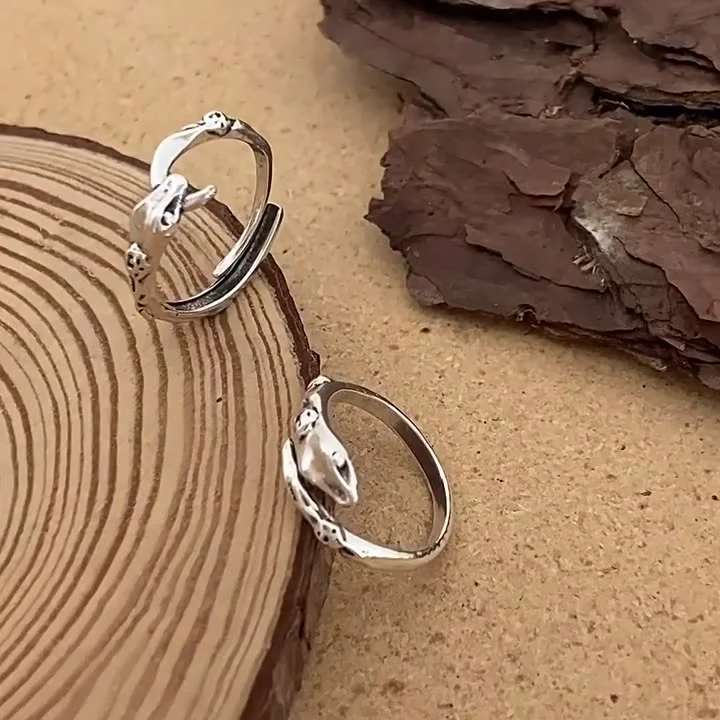 Two snake rings.