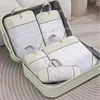 5Pcs Compressible Storage Bag Waterproof Travel Duffel Bag Lightweight Suitcase