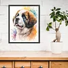 Saint Bernard Dog-11CT Stamped Cross Stitch 40*50cm/15.75*19.69in tapestrymarket