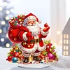 DIY Santa Claus Special Shape Diamond Painting Desktop Ornaments