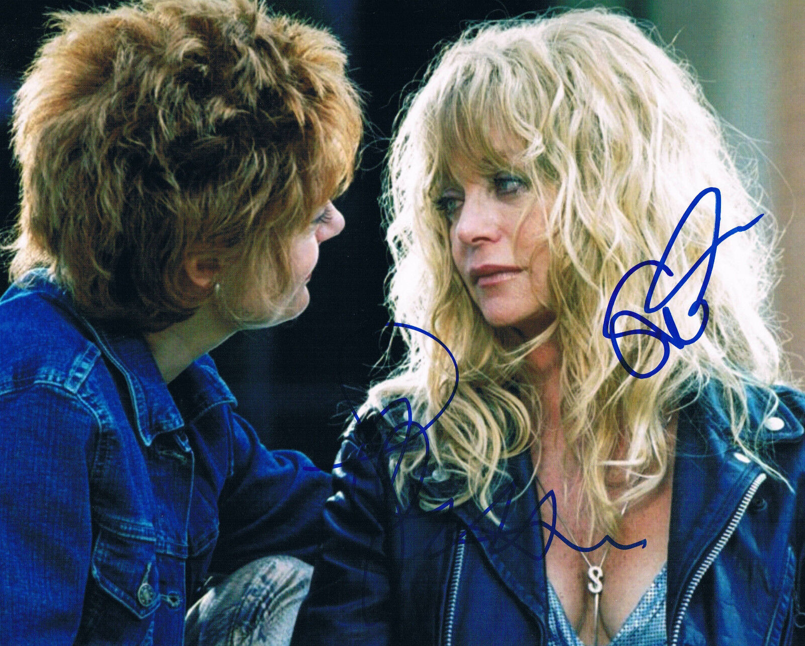 Groupies Forever Goldie Hawn & Susan Sarandon signed Photo Poster painting 8x10