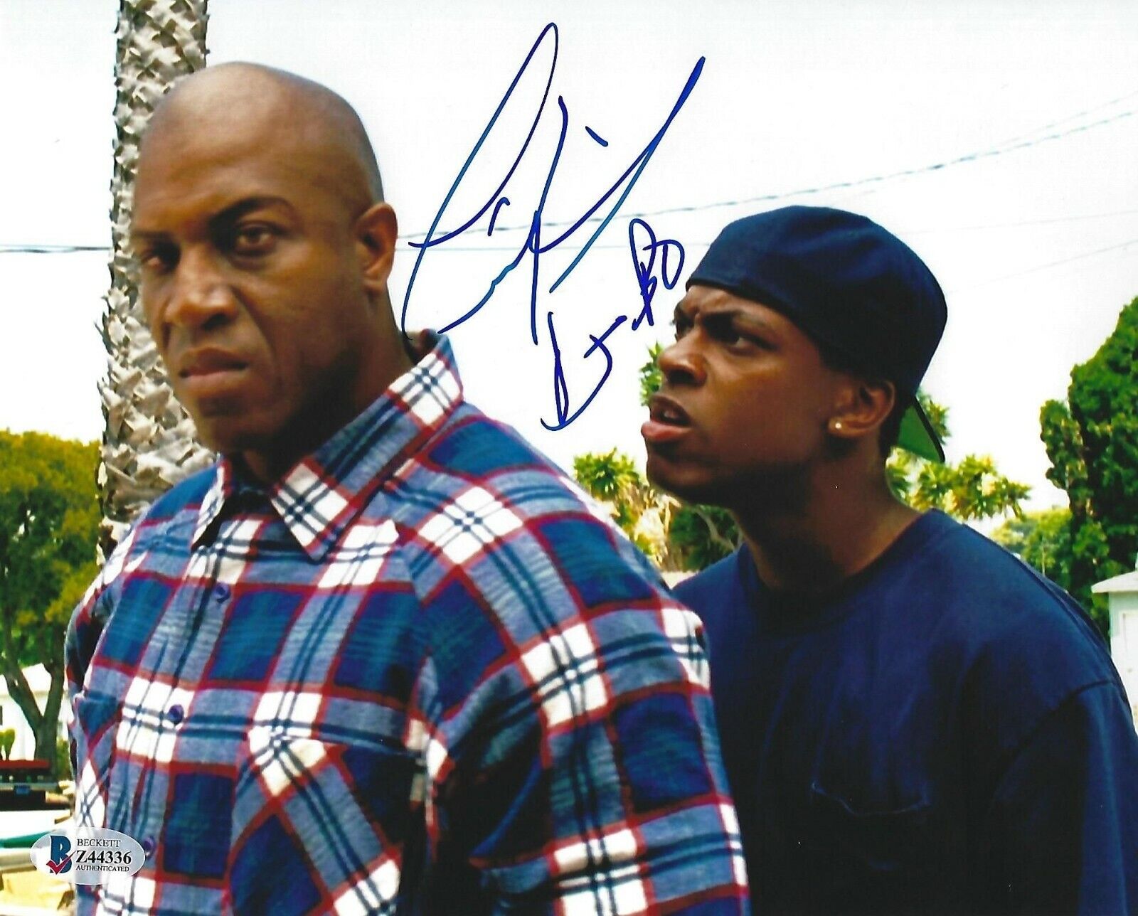 Tiny Lister Signed 8x10 Photo Poster painting BAS COA Autograph Friday Picture w/ Chris Tucker 6