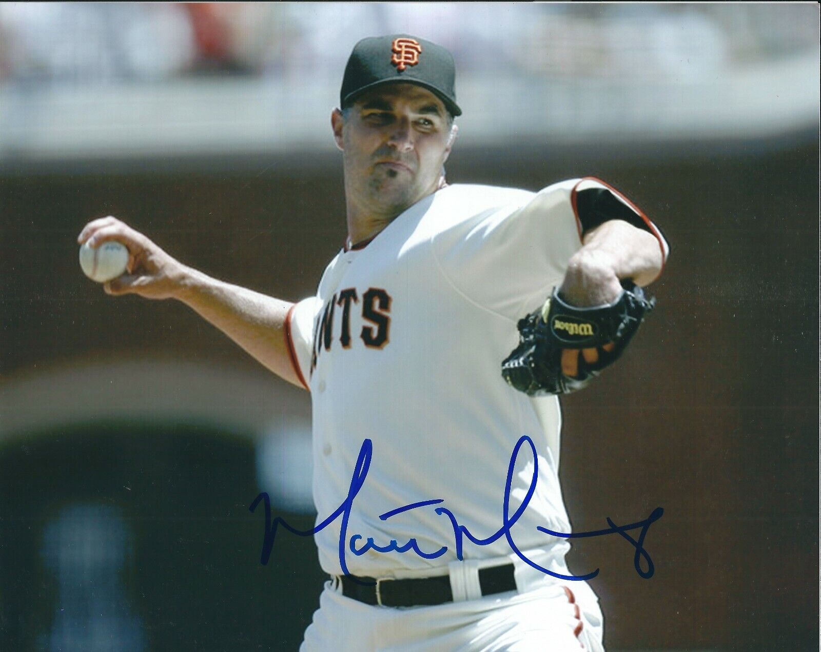 Signed 8x10 MATT MORRIS San Francisco Giants Autographed Photo Poster painting - COA