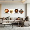 4pcs Diamond Painting -DIY Round Drill Autumn Pumpkin