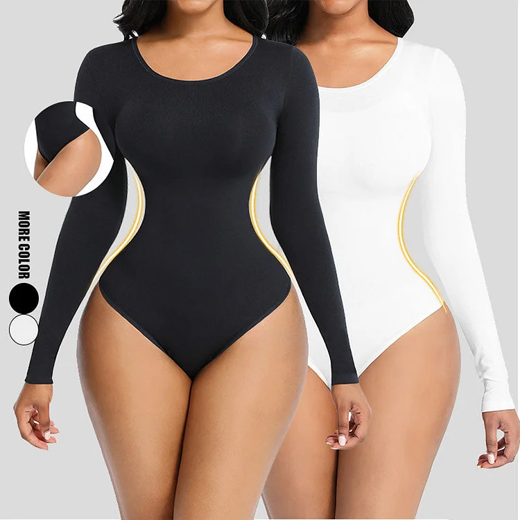 Crew Neck Long Sleeve Bodysuit The Cold Blanket
