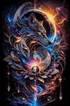 Luxury AB Velvet Diamond Painting Kit - Wolf