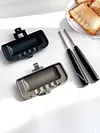 Baking Tray Double-sided Hot Dog Toaster Panini Press for Pancakes Omelets Toast
