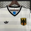 Retro 1984 Germany White Soccer Jersey