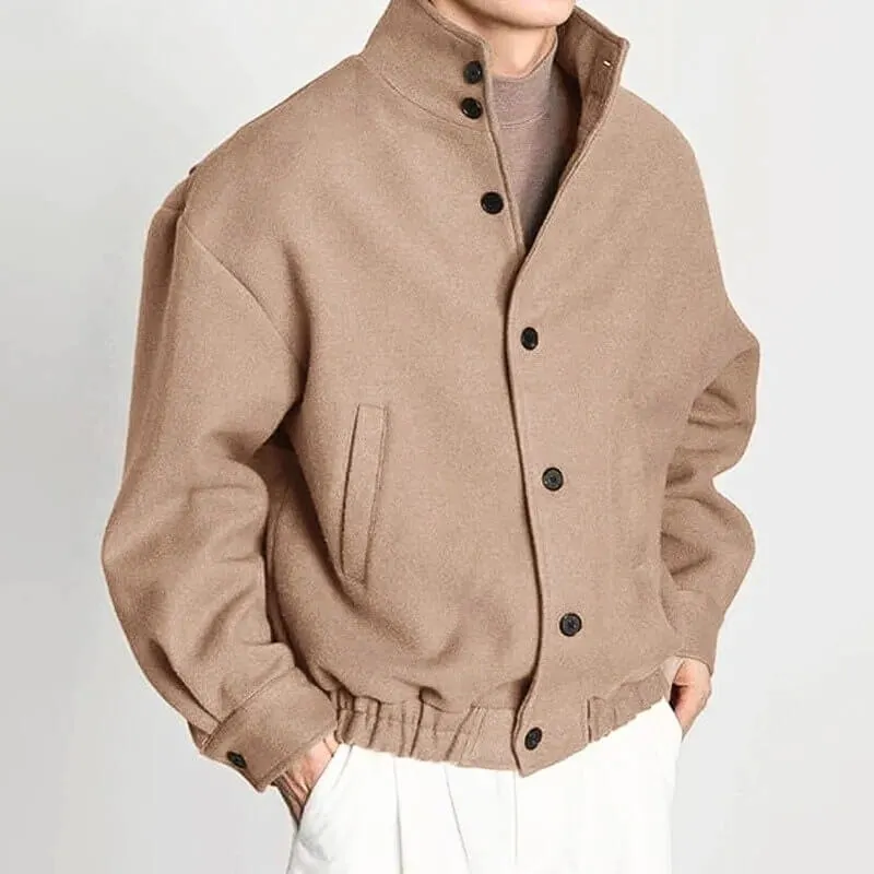 Men's Finn Bomber Jacket &ndash; Oversized High-Collar Design &ndash; view 2
