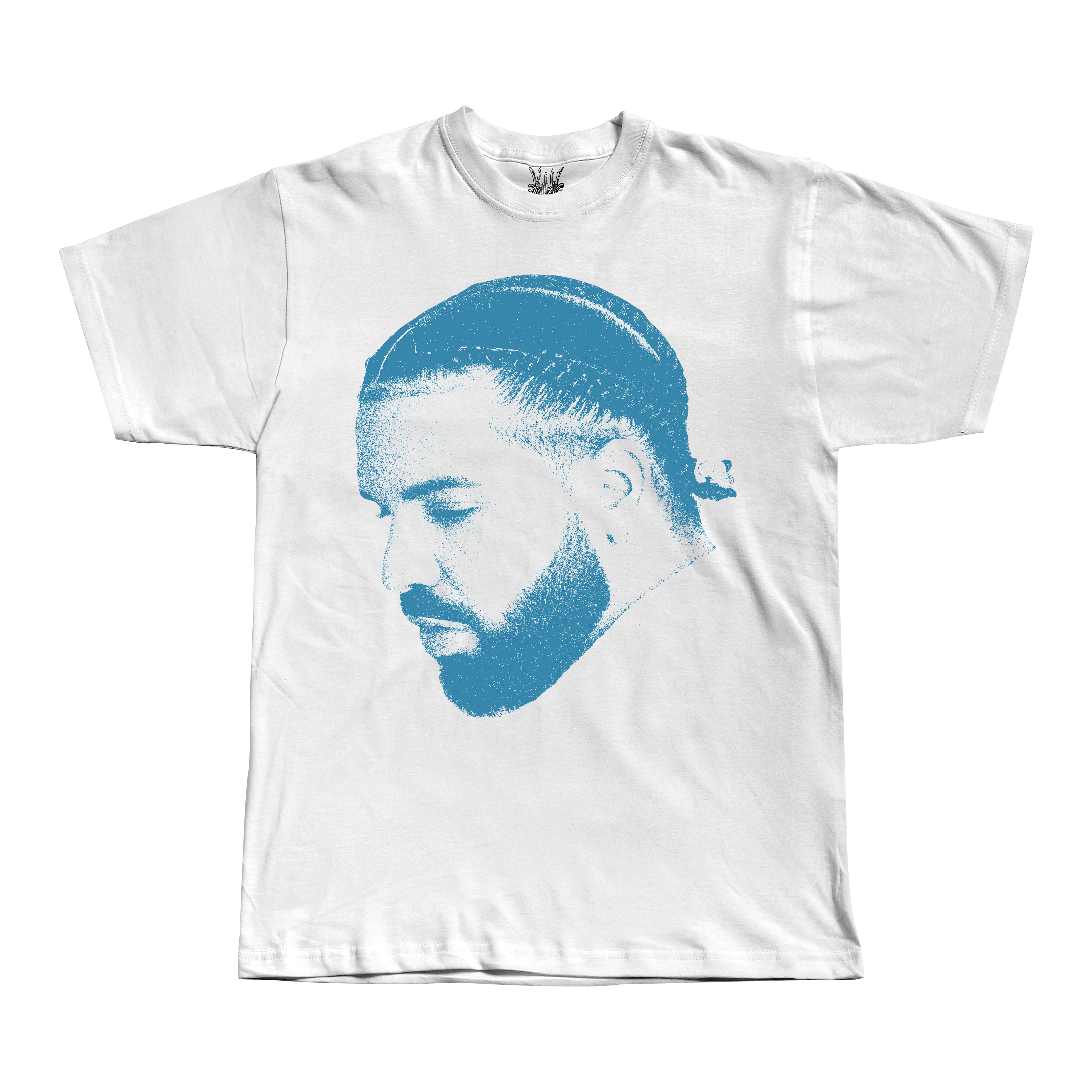 Drizzy Blue Big Head Tee